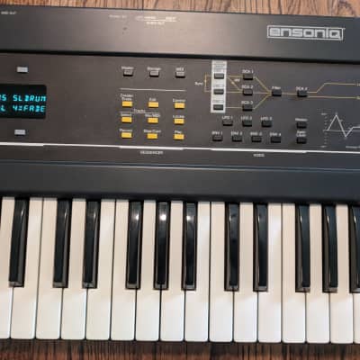 Ensoniq ESQ-1 Wave Synthesizer 1986 - Black