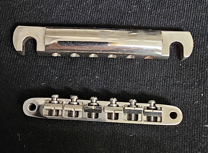 Callaham ABR1 Bridge & Tailpiece 2022 - Nickel | Reverb