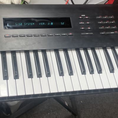 Vintage 1980s Roland S-50 12-bit Sampling Keyboard Sampler Synth Synthesizer