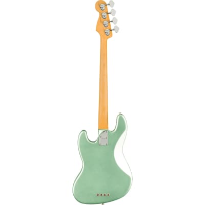 Fender American Professional II Jazz Bass - Maple Fingerboard, Mystic Surf Green image 2