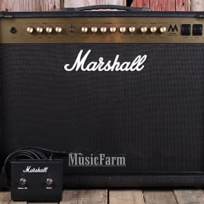 Marshall MA100C Electric Guitar Amplfier 100 Watt 2 x 12 Tube Amp w Footswitch Reverb