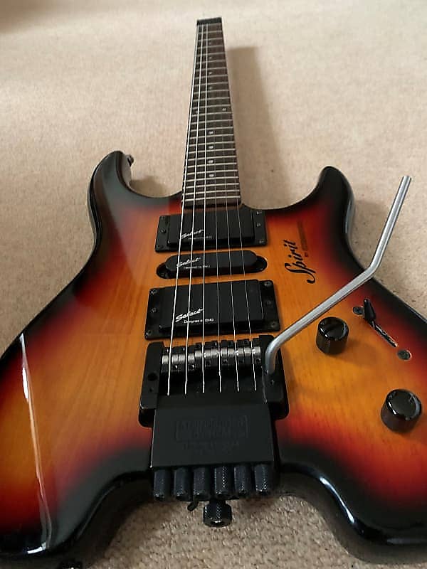 Steinberger Spirit GU Deluxe in Sunburst | Reverb