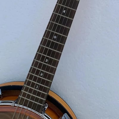Luna Custom 6 String Banjo Acoustic BGB CEL 6 Satin Finished image 3