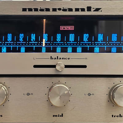 Marantz Model 2238 38-Watt Stereo Solid-State Receiver 1976 - 1977 - Silver with Black MetalCase image 1