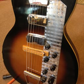Kay K1963 value leader 60s Sunburst 3 pickup image 4