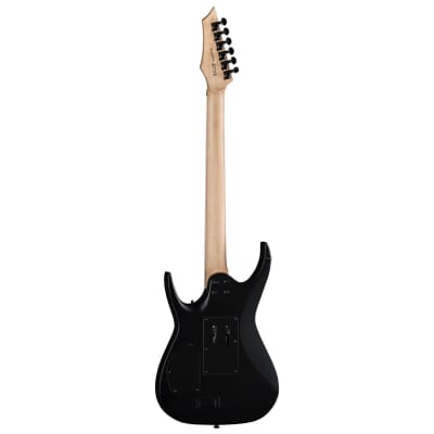 Mint Dean Exile Select Floyd Fluence Guitar, Ebony Fretboard, Black Satin image 4