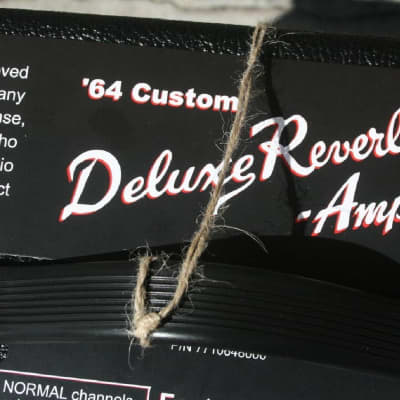 FENDER 64 Deluxe Reverb Handwire Amp Custom image 4