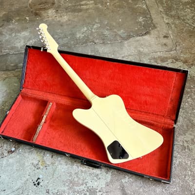 Greco Firebird I c 1980 - Crème white original vintage MIJ Japan fujigen MOT image 5
