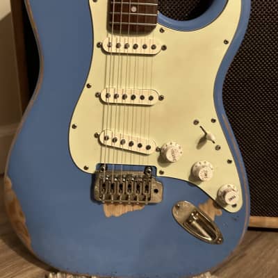 Big River/Fender Stratocaster**Lake Placid Blue Nitro Relic**Radioshop RSV63’s** image 4