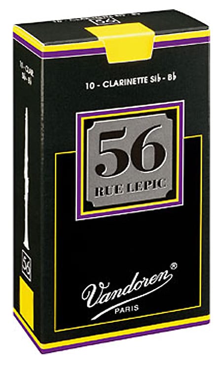 Vandoren CR5035 Bb Clarinet 56 Rue Lepic Reeds Strength 3.5; Box of 10 image 1