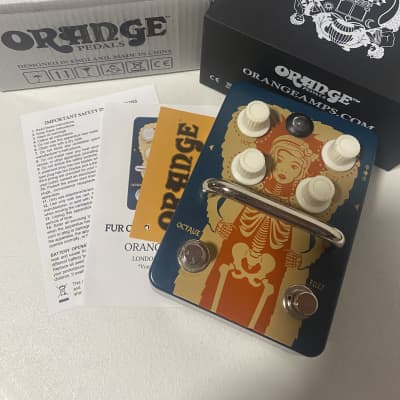 Reverb.com listing, price, conditions, and images for orange-fur-coat