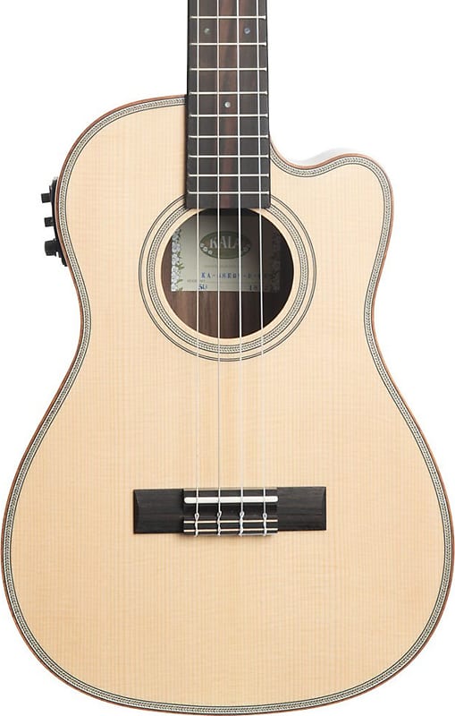 Kala KA-SSEBY-B-CE Solid Spruce Top/Striped Ebony | Reverb