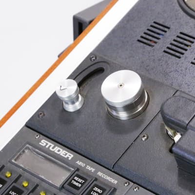 1980s Studer A 810 Stereo 2-Track Analog A810 Tape Recorder 1/4” Recording Machine A810-VUK w/ VU Meter Bridge from Indigo Ranch Studios image 11