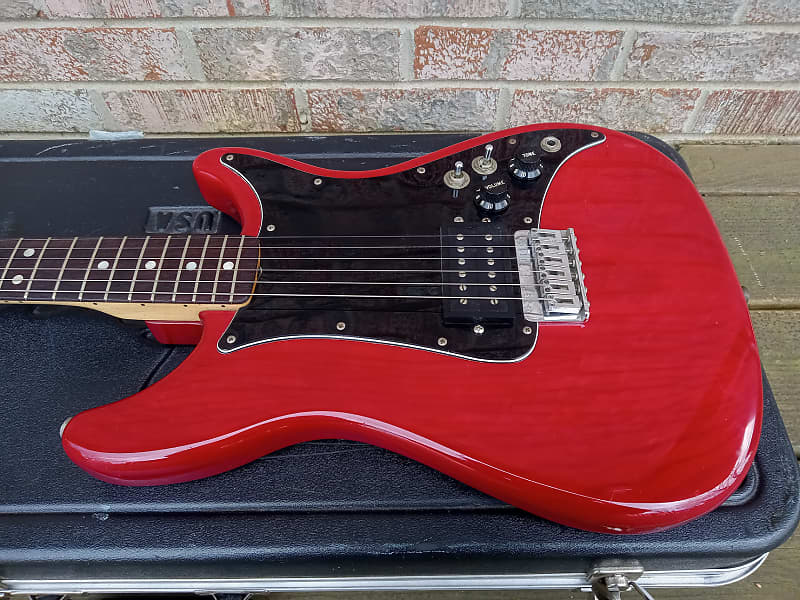 Vintage 1981 Fender Lead I Electric Guitar w/ Original Case! Wine Red, Rosewood Fretboard! image 1