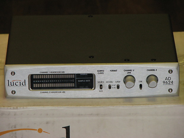 DA 9624 / AD 9624 変換器 lucid Lucid AD 9624 24-Bit A/D Converter | Reverb