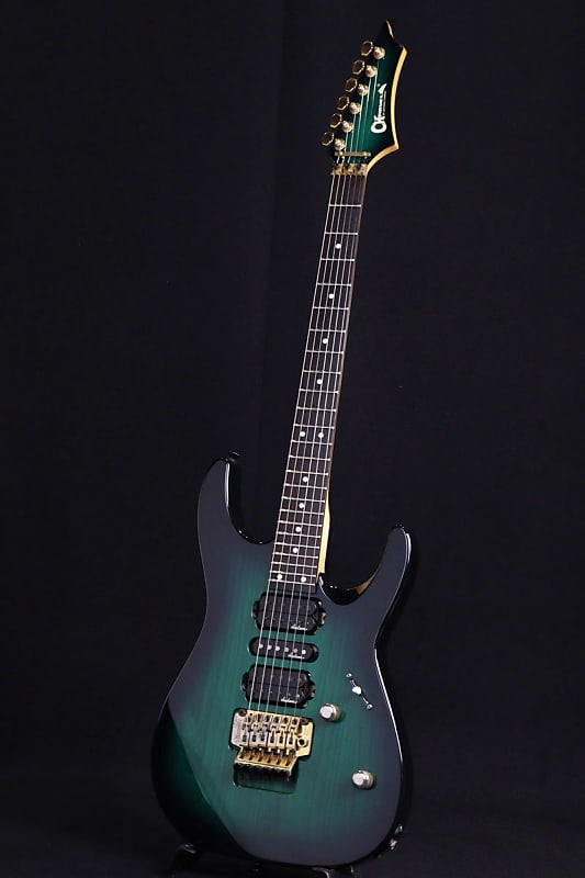 Charvel CDS-75 HSH See Thru Green Burst (S/N:384579) (12/04 Charvel CDS-75 HSH See Thru Green Burst (S/N:384579) (12/04