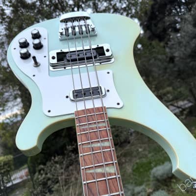 2004 Rickenbacker 4003 bass Rare Color of the Year: Blue Boy - OHSC image 8