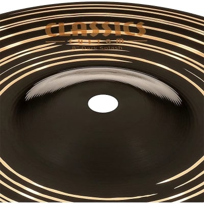 Meinl Classics Custom CC8DAS 8" Dark Splash Cymbal (w/ Video Demo) image 4