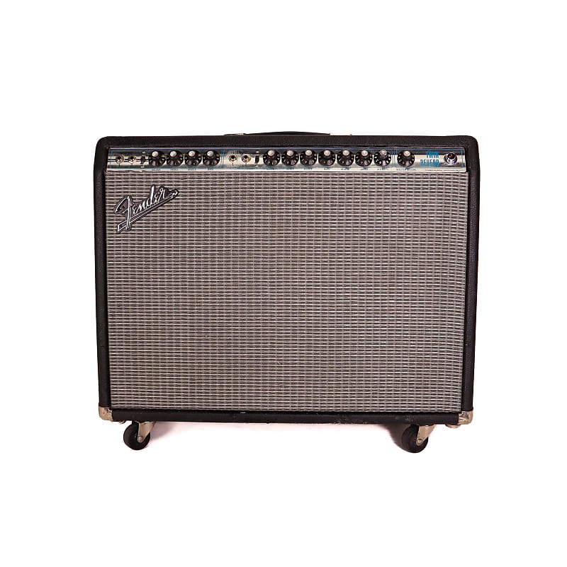 Fender Silver Face Twin Reverb Parts Amp - 1973 Chassis