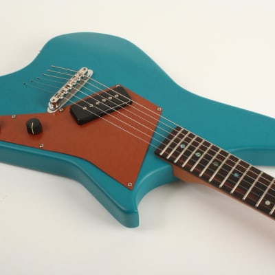 Pawar Guitars Astrogator Reef Blue Satin image 4