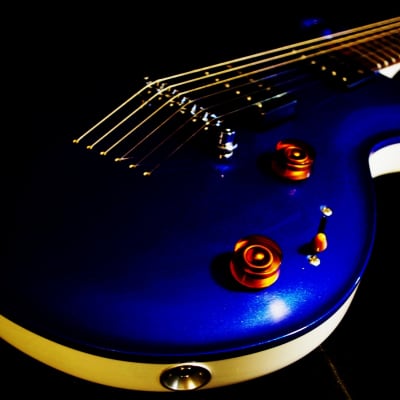 PAWAR TURN OF THE CENTURY STATE 2001 Electric Blue.. VERY RARE. COLLECTIBLE. POSIITIVE TONE image 12