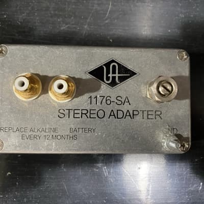 Universal Audio 1176-SA Stereo Adapter - Gearspace