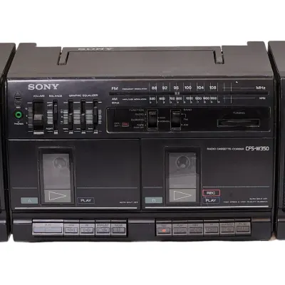 SONY CFD－５１０ ドデカホーン バブルラジカセ Boom Box 美品 Vintage Sony CFD-510 CD Mega Bass Speaker Boombox - CD - TAPE