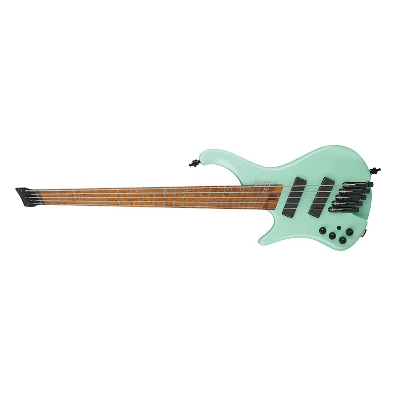 Ibanez EHB1005MSL Left-Handed 5-String Ergonomic Multi-Scale Bass Seafoam Green Matte + Gig Bag BRAND NEW EHB1005MSLSFM EHB1005MSL-SFM image 1