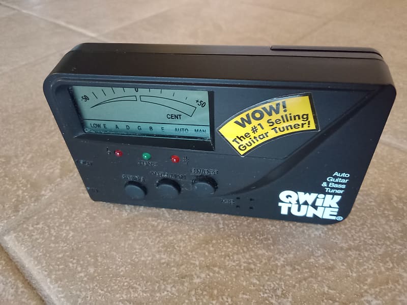 Qwik Tune 1990s Guitar Tuner Reverb 6516