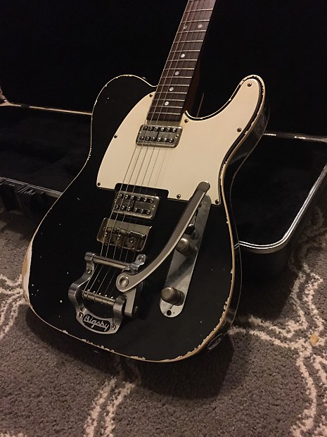 MJT Telecaster Double Bound 2016 Black