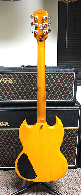 福袋 売れ残り Limited Epiphone Edition RARE SG, Korina G-400 Shop Custom ギター