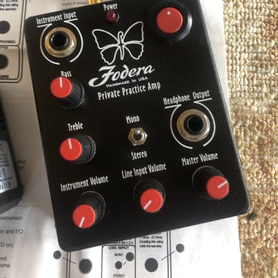 ギター Fodera Private Practice Amp Fodera PRIVATE PRACTICE AMP | Reverb