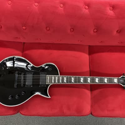 ESP LTD EC-1000S Fluence Electric Guitar 2021 - Black with Gator TSA ATA Molded Case image 2