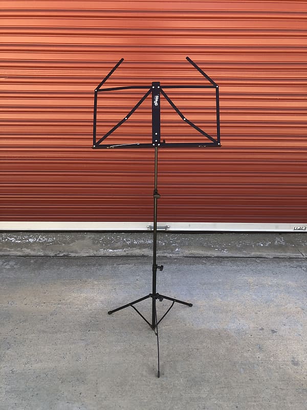 Stagg MUS-A3 BK Music Stand, Black - pre-owned collapsible music stand
