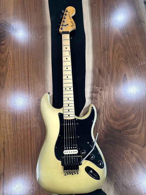 1979 Fender Antigua Floyd Rose Strat | Reverb