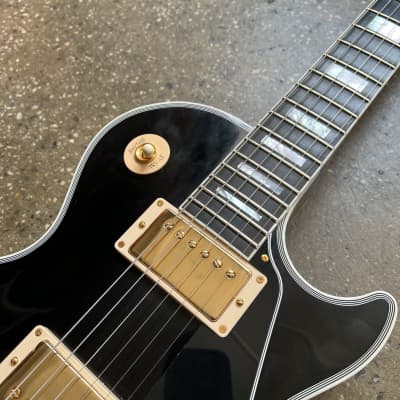 Gibson Custom Shop Les Paul Custom VOS MOD 2020 - Ebony image 3