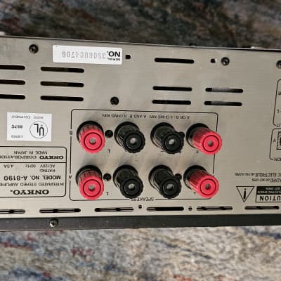 Onkyo integra Amplifier A8190 - Black image 4