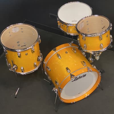Ludwig 18/12/14/5x14" Classic Maple Drum Set - Golden Slumbers. VIDEO image 4