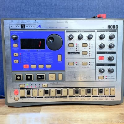[Very Good] Korg Electribe-A EA-1 Analog Modeling Synthesizer - Silver