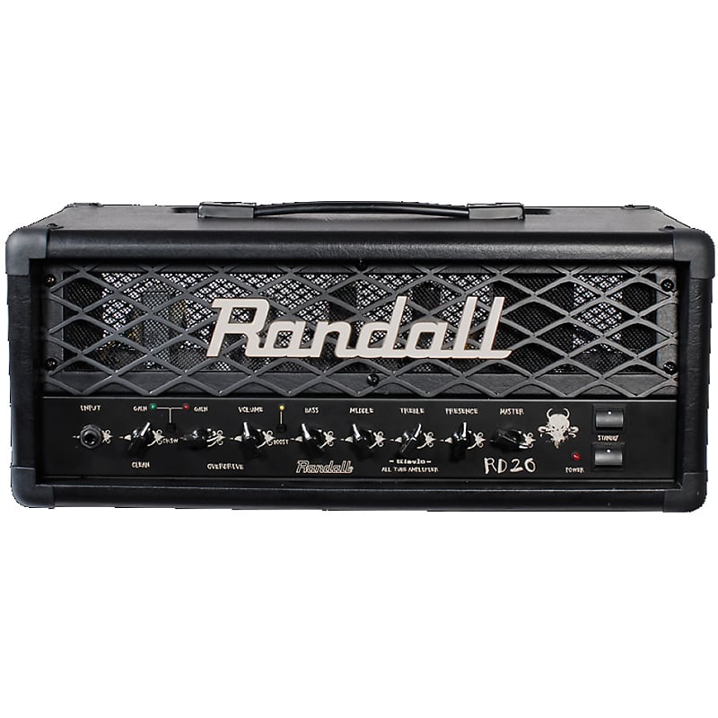 Randall Amplification Diavlo RD20H 20 Watt All Tube Amplifier Head image 1