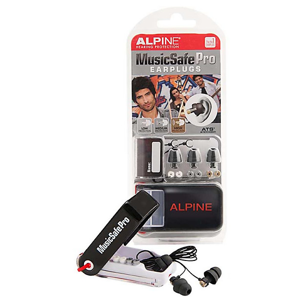 Alpine MSPROBLK MusicSafe Pro Multi-Attenuator Earplugs image 1
