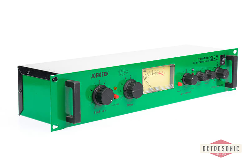Joemeek SC2.2 Photo Optical Stereo Compressor | Reverb
