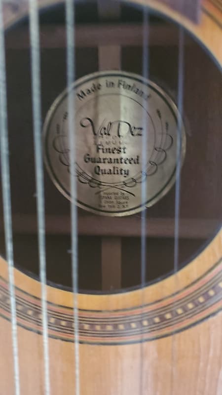 ヴィンテージギターVal Dez Espana V-63　アコースティックギター Valdez imported by España Guitars V63 1960s Hand Made | Reverb