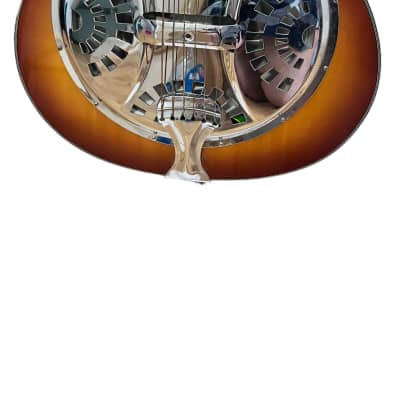 Fender FR-50 Spruce/Mahogany Resonator 2010s - Sunburst image 6
