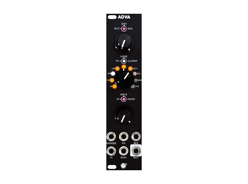 Plum Audio ADVA 3U Analog Multimode Filter (Black) [DEMO]