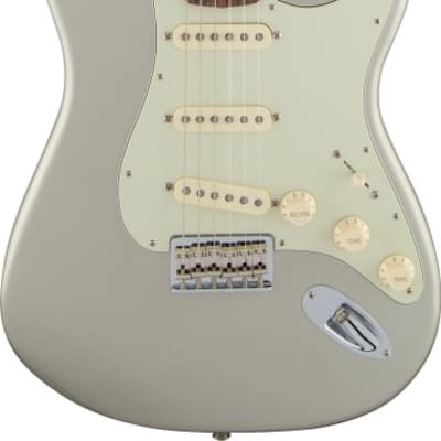 Fender Robert Cray Stratocaster Electric Guitar Rosewood FB, Inca Silver image 3