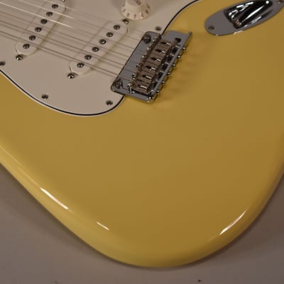 2021 Fender Player Stratocaster Buttercream Finish Electric Guitar image 3