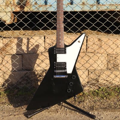 GIBSON EXPLORER (EMG 81-85) 1990 Black | Reverb