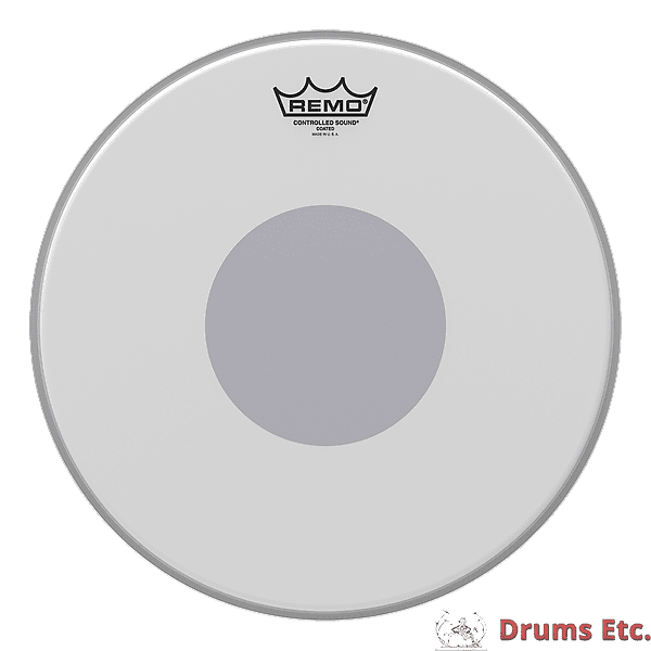 Remo 14" Controlled Sound Coated Bottom Black Dot Drumheads CS-0114-10 image 1