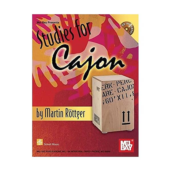 Mel Bay presents Studies for Cajon Marting Rottger | Reverb